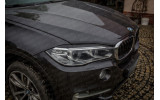 Накладки на фари (війки) BMW X5 F15 абс-пластик