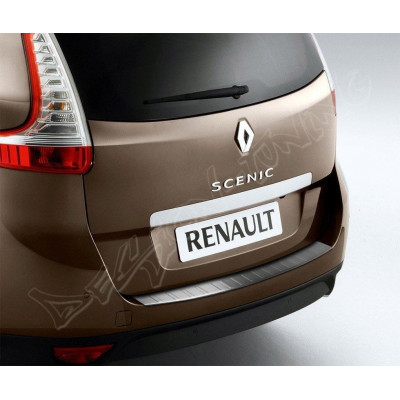 Накладка на бампер із загином Renault Grand Scenic III