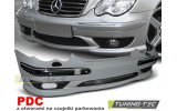 бампер передній Mercedes W203 стиль AMG C32 (під парктроніки)