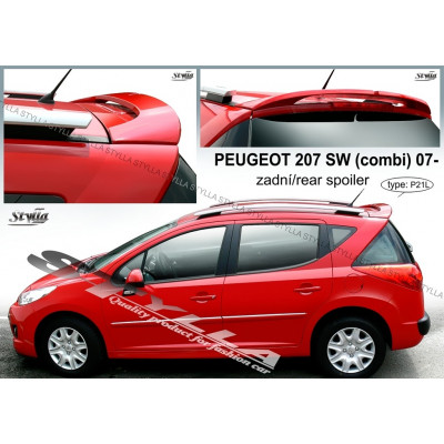 спойлер задніх дверей Peugeot 207 SW (2007-...) Stylla