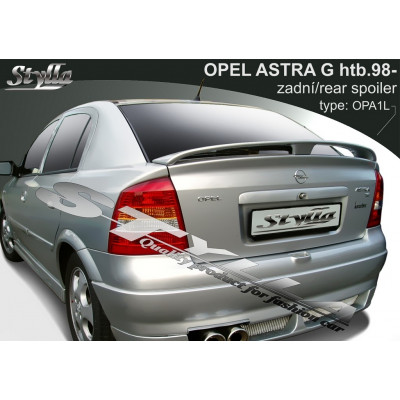 спойлер Opel Astra G хетчбек на 3 кріплення