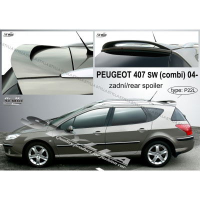 спойлер задніх дверей Peugeot 407 SW