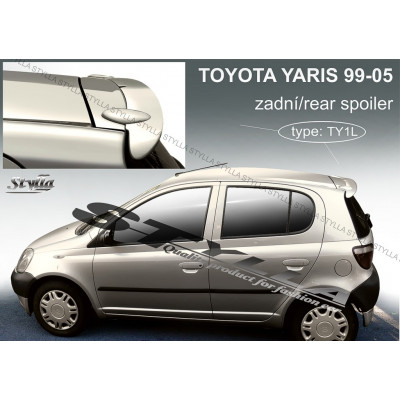 спойлер задніх дверей Toyota Yaris MK1