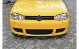 Тюнінг дифузор переднього бампера Volkswagen Golf IV R32