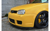 Тюнінг дифузор переднього бампера Volkswagen Golf IV R32