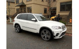 Накладка на передній бампер BMW X5 E70 LCI у стилі Aero