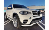 Накладка на передній бампер BMW X5 E70 LCI у стилі Aero