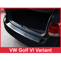 Накладка на бампер із загином Volkswagen Golf V/VI Variant Kombi