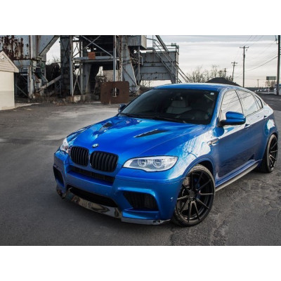 накладка дифузор переднього бампера BMW X6M E71