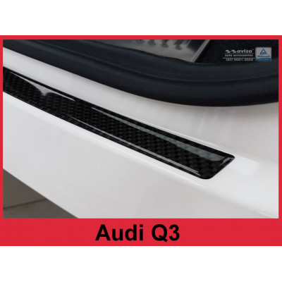 Накладка на бампер AUDI Q3 Sedan Carbon