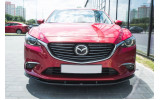 Накладка під передній бампер Mazda 6 GJ Mk3 післярестайл вер.1