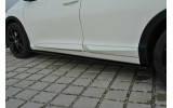Тюнінг накладки (дифузори) на пороги Honda Civic MK9 рестайл