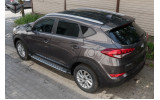 пороги (підніжки бічні) Hyundai Tucson