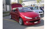 накладка передня Peugeot 206 (вузький бампер)