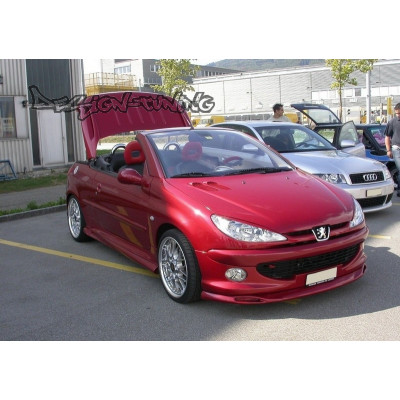 накладка передня Peugeot 206 (вузький бампер)