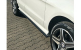 Дифузори (накладки) під пороги Mercedes GLE W166 AMG-Line