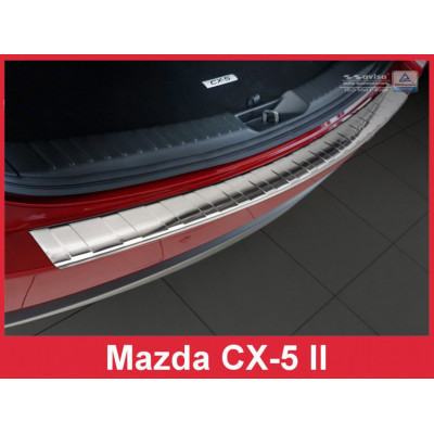 Захисна накладка на бампер із загином MAZDA CX-5 II