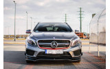 Дифузор передній Mercedes GLA 45 AMG SUV X156 дорестайл