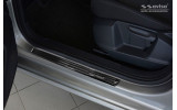 захисні накладки на пороги Volkswagen Golf Sportsvan (Carbon)