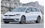 захисна накладка на задній бампер VW Golf VII Kombi чорна полірована