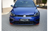 Бічні дифузори переднього бампера Volkswagen Golf VII R/R-Line рест.