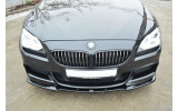 Спойлер переднього бампера BMW 6 Gran Coupe F06 M-pack