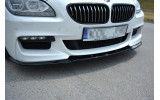 Спойлер переднього бампера BMW 6 Gran Coupe F06 M-pack