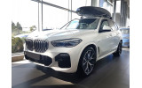 захисна накладка на бампер BMW X5 IV G-05 M-PAKIET сталь з карбоновою вставкою