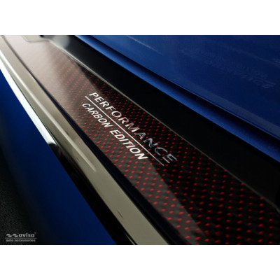 захисна накладка на BMW X1 F48 (Carbon Fiber)