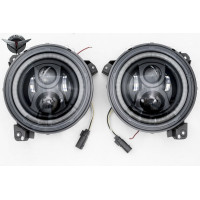 передні тюнінгові фари Jeep Wrangler JL LED
