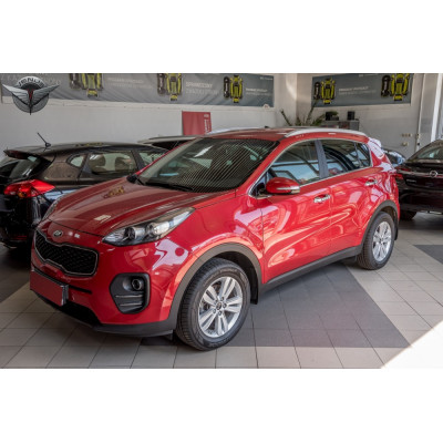 хром накладки на ручки дверей Kia Sportage (версія під сенсор)