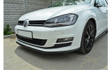 Дифузор переднього бампера VW Golf VII вар. 1 глянець