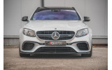 Дифузор переднього бампера Mercedes E63 AMG S213/W213 вер.1