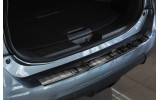 Захисна накладка на задній бампер Nissan X-trail III чорна