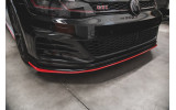 Тюнінговий дифузор переднього бампера VW Golf 7 GTI TCR