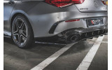 Бічні накладки заднього бампера Mercedes AMG CLA 35 AERO / 45 Aero C118