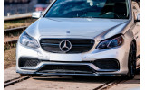 Накладка переднього бампера Mercedes E63 AMG Sedan W212 рестайл