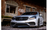 Накладка переднього бампера Mercedes E63 AMG Sedan W212 рестайл