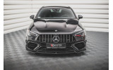 Тюнінговий дифузор під передній бампер Mercedes AMG CLA 45 Aero C118 вер. 2