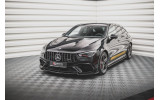 Тюнінговий дифузор під передній бампер Mercedes AMG CLA 45 Aero C118 вер. 2