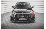 Тюнінг спойлер під передній бампер Mercedes AMG CLA 45 Aero C118 вер. 3