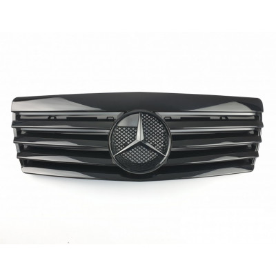 центральні радіаторні решітки для Mercedes S-Class W140 (CL All Black)