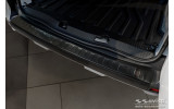 чорне листя на задній бампер з нержавіючої сталі Renault Kangoo 3