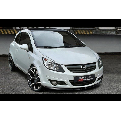 Дифузор переднього бампера Opel Corsa D