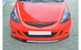 Тюнінговий дифузор під передній бампер Honda Jazz MK1