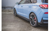 Тюнінг накладки під пороги Hyundai I30 MK3/MK3 FL N версія вар. 5