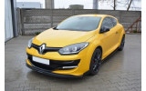 Racing спліттер переднього бампера Renault Megane 3 версія RS