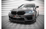 Накладка на бампер передній BMW M5 F90 рестайл вар. 1