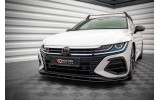 Дифузор під передній бампер Street pro VW Arteon рестайл R версія