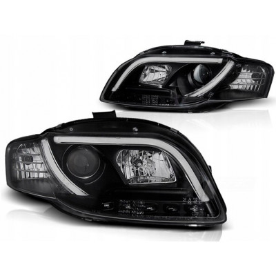 передні тюнінгові фари AUDI A4 B7 TUBE LIGHT